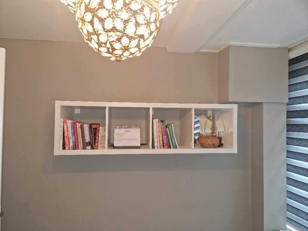 Wandkast, Huis en Inrichting, Kasten | Wandmeubels, Ophalen, Zo goed als nieuw, Minder dan 150 cm, Minder dan 100 cm