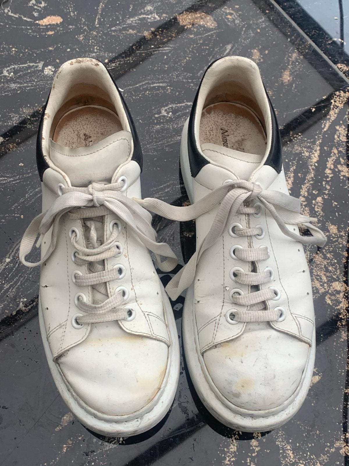 Alexander McQueen sneakers - Maat 42, Ophalen of Verzenden, Gedragen, Wit, Sneakers of Gympen