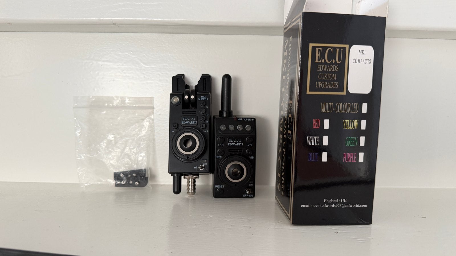 ECU MK1 Compacts 1+1 Beetmelder en Receiver met Snagears, Ophalen of Verzenden, Zo goed als nieuw, Overige typen