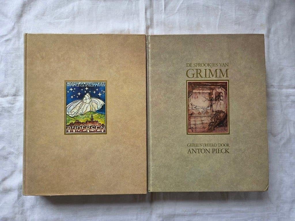 Sprookjes en vertellingen (2x) Hans Andersen & gebr. Grimm, Boeken, Ophalen of Verzenden, Gelezen, Gebroeders Grimm