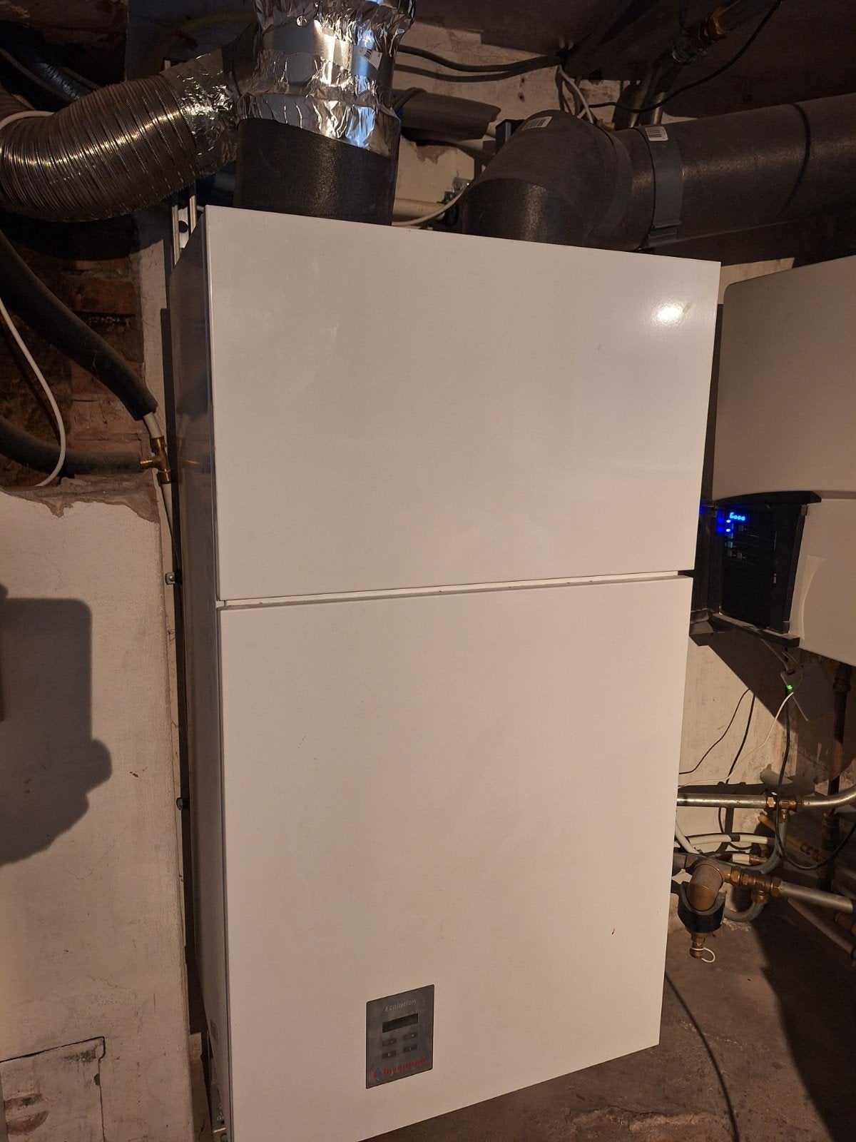 Inventum Ecolution combi 50 warmtepomp, Ophalen, Gebruikt, Afzuiger