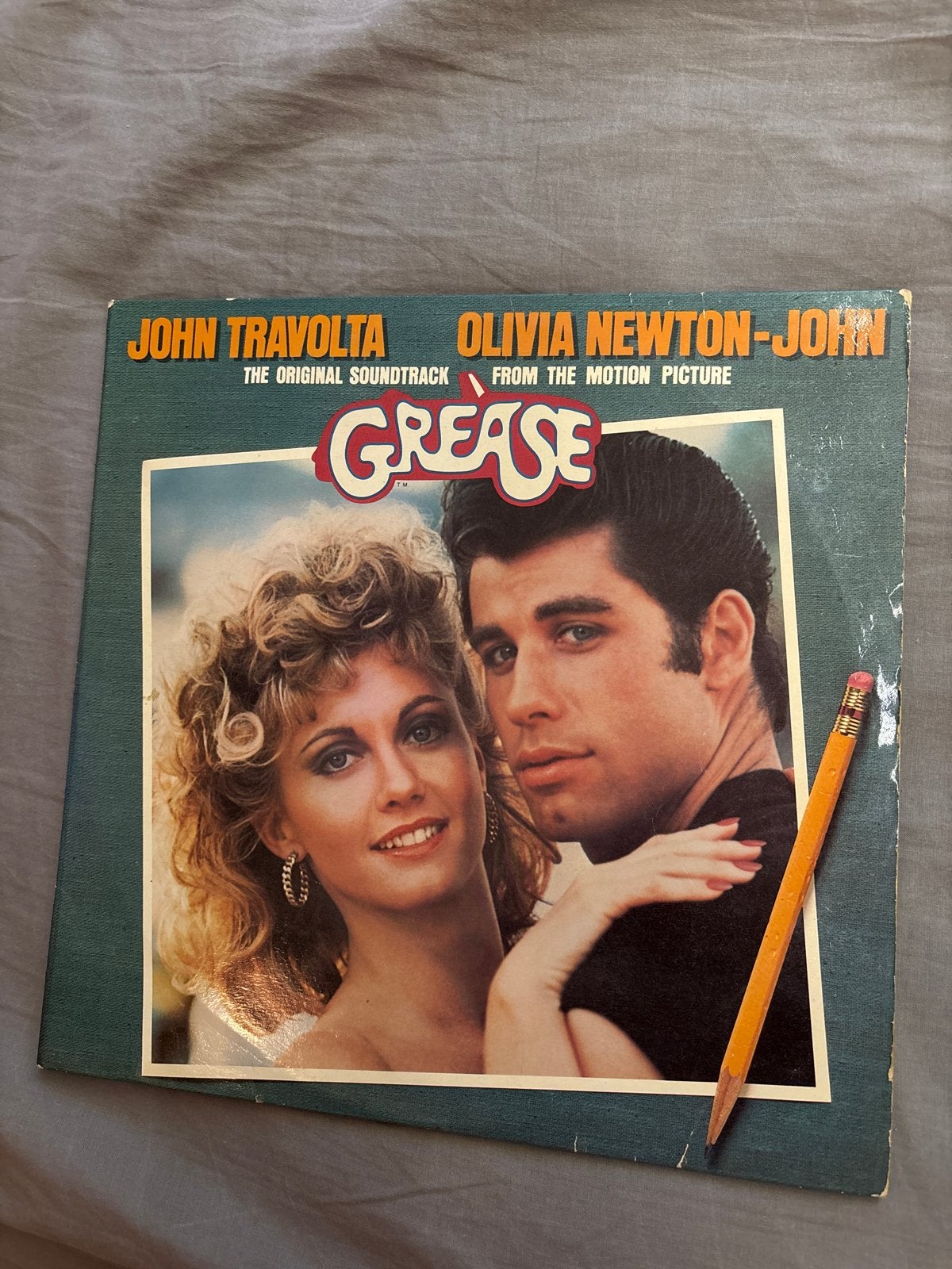 Grease Soundtrack LP, LP, Gebruikt, Pop, Originele persing