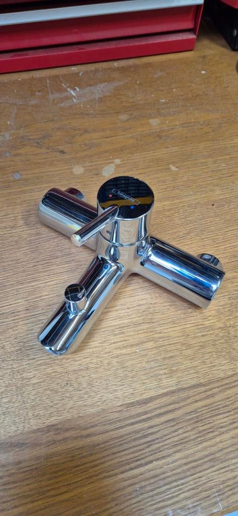 Badkraan Grohe hansgrohe chroom, Ophalen, Zo goed als nieuw, Chroom, Bad