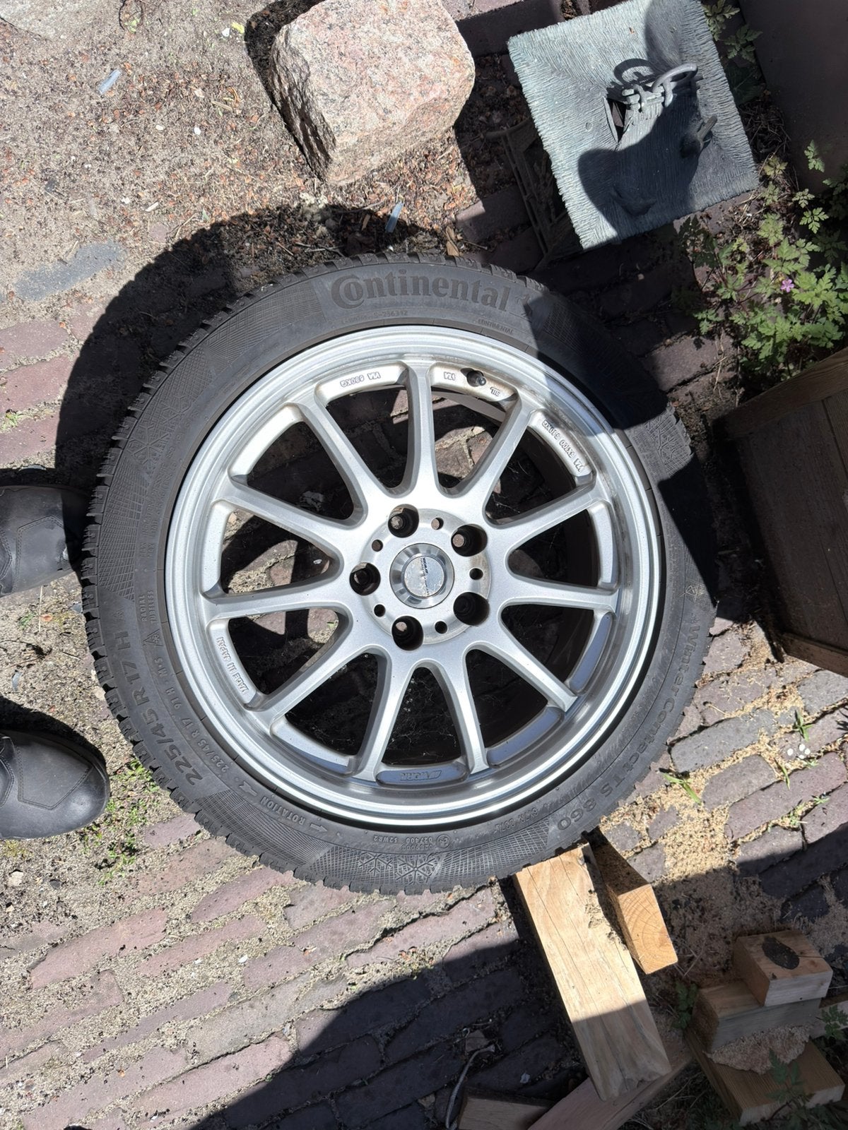 Work emotion velgen passen onder een DC5r, Ophalen, Gebruikt