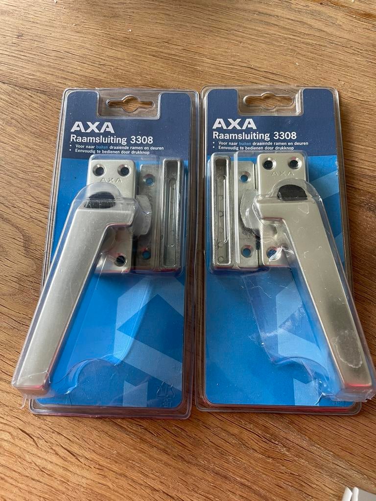 Axa raam/deursluiting, Ophalen of Verzenden, Zo goed als nieuw, Rvs, Overige typen