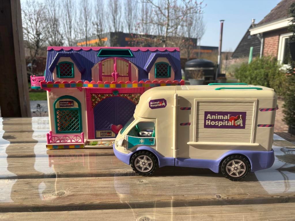 Animal hospital opvang en auto, Ophalen, Gebruikt