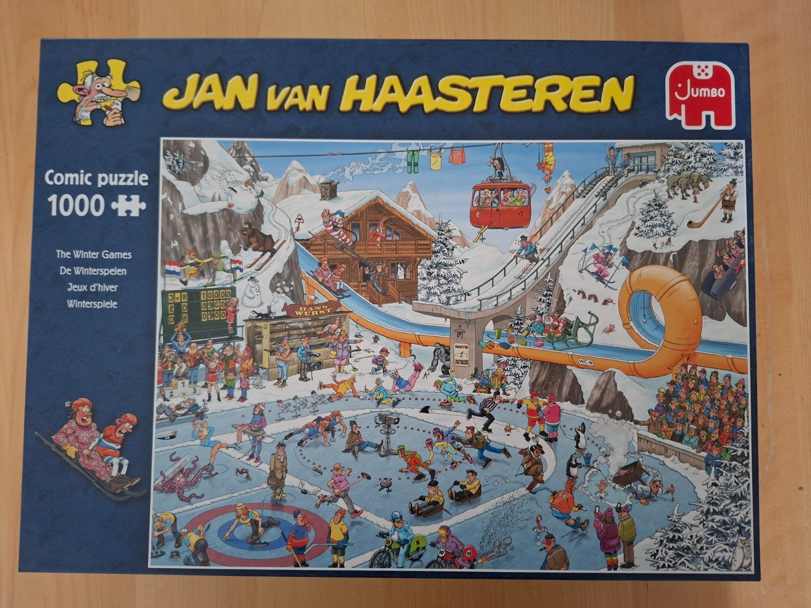 Jan van Haasteren Puzzel, Ophalen, 500 t/m 1500 stukjes, Zo goed als nieuw