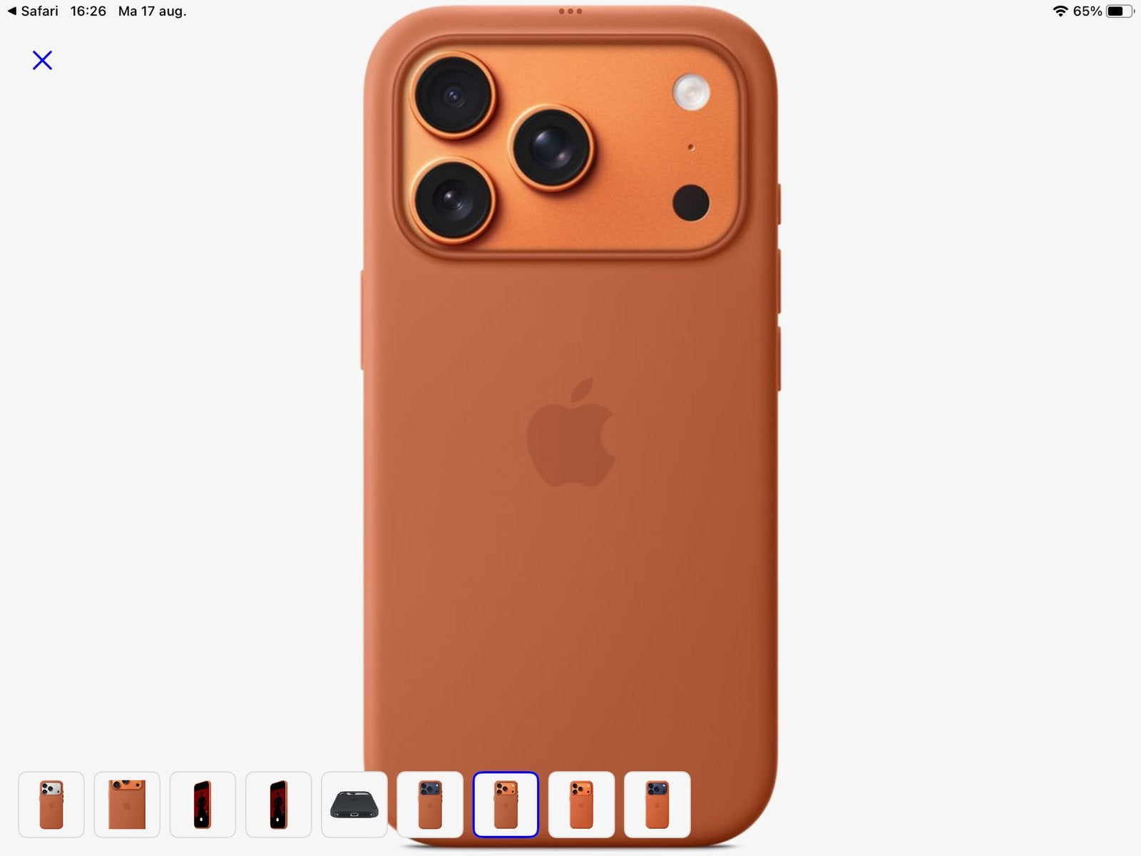 Apple Siliconenhoesje met MagSafe voor iPhone 17 Pro Max, Telecommunicatie, Mobiele telefoons | Hoesjes en Frontjes | Apple iPhone