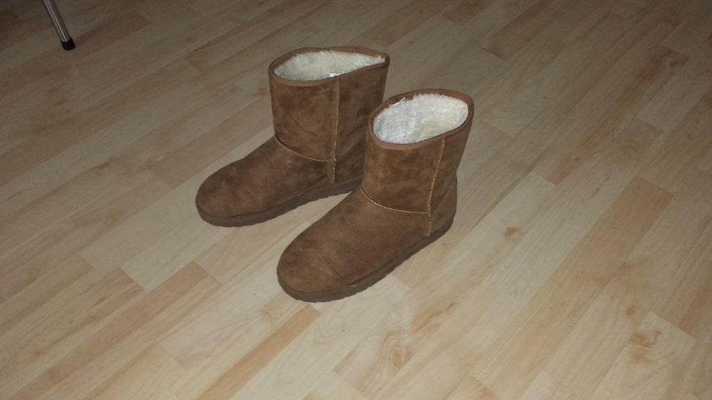 Schoenen bont vacht laarsjes  bruin  maat 42, Ophalen of Verzenden, Nieuw, Bruin