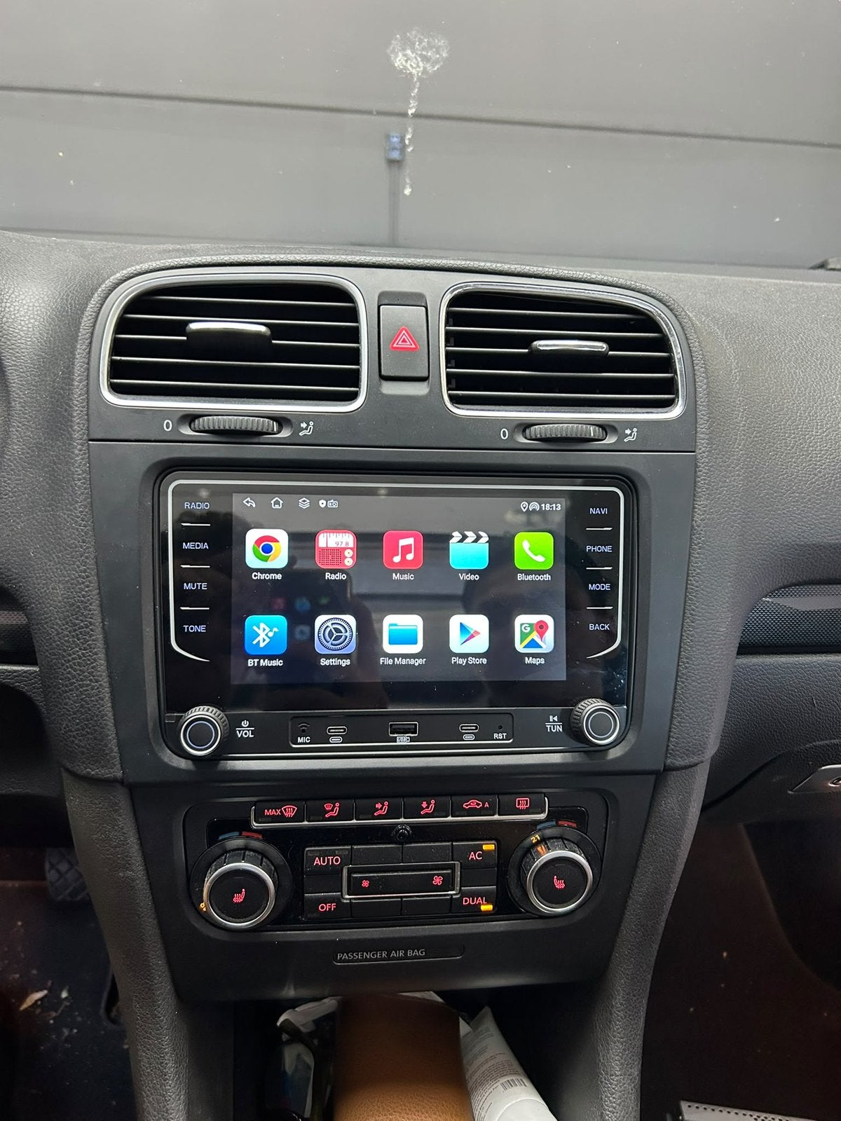 VW POLO/GOLF/TIGUAN/CADDY CARPLAY SCHERMEN