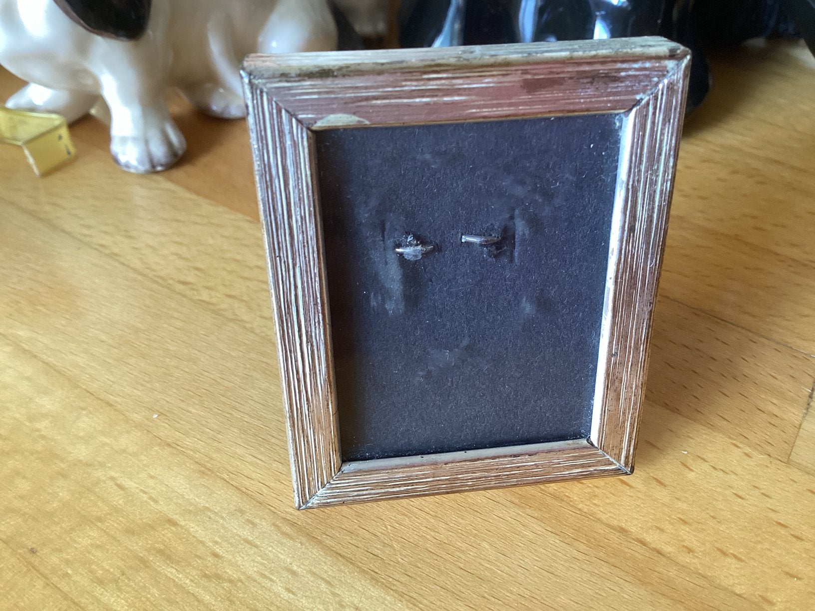 Pasfoto lijstje verzilverd, Ophalen of Verzenden, Zo goed als nieuw