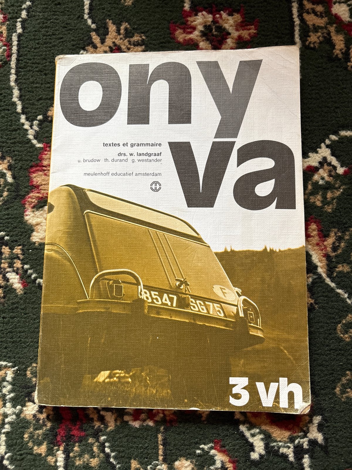 Onyva: Teksten en Grammaire - Frans lesboek, Ophalen of Verzenden, Gelezen, Non-fictie