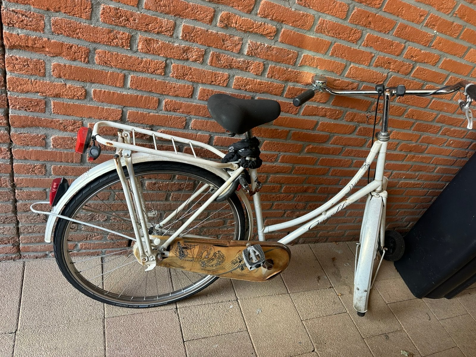 Gazelle fiets, Ophalen, Gebruikt, Terugtraprem, Handrem