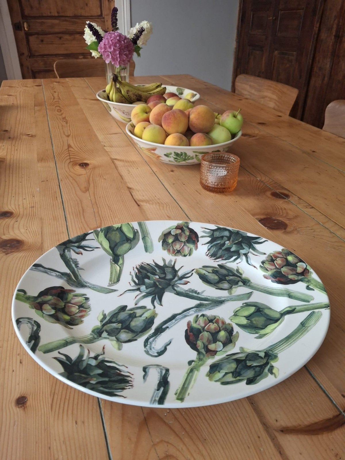 Emma Bridgewater Vegetable Garden oval platter, Verzenden, Zo goed als nieuw, Overige stijlen, Kop(pen) en/of Schotel(s)