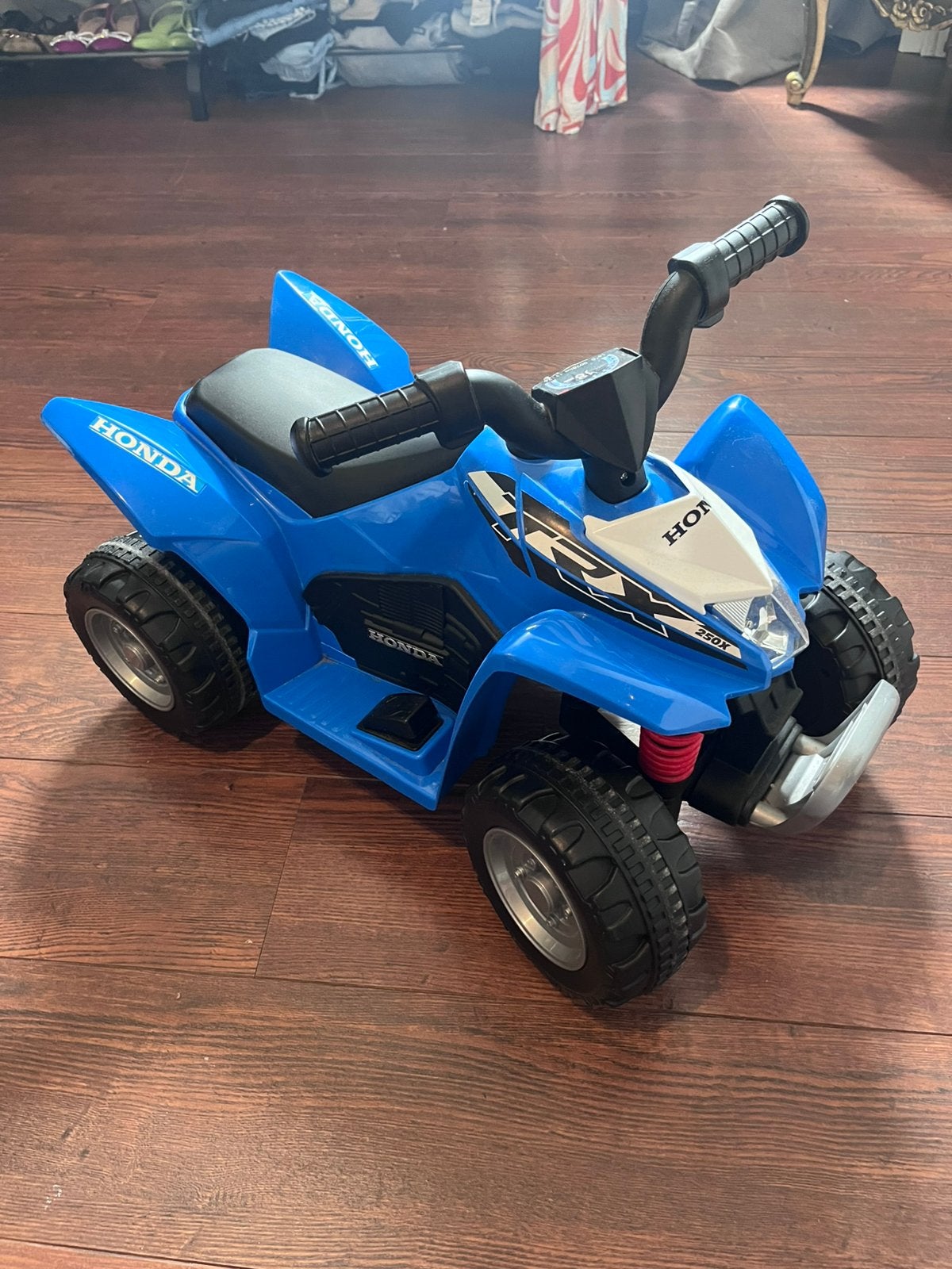 Honda elektrische kinder quad, Ophalen