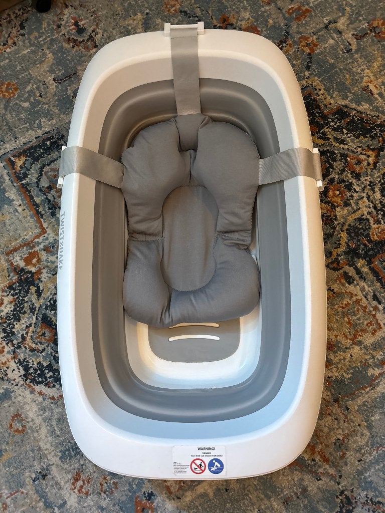 Baby badje met badkussen Twistshake, Kinderen en Baby's, Badjes en Verzorging, Ophalen, Zo goed als nieuw, Badje, Overige merken
