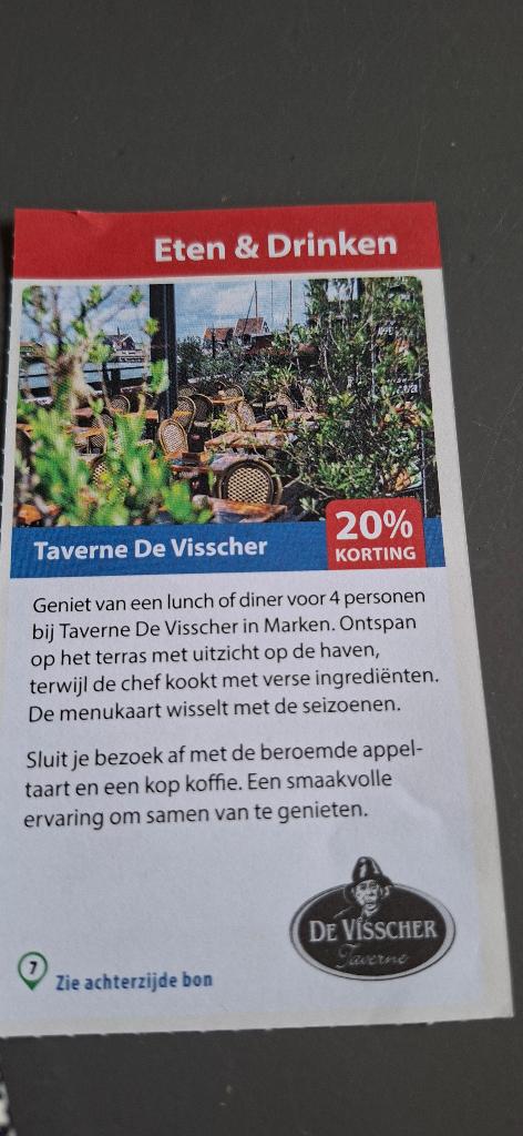 Korrtings bon, Tickets en Kaartjes, Kortingen en Cadeaubonnen, Drie personen of meer, Cadeaubon, Overige typen