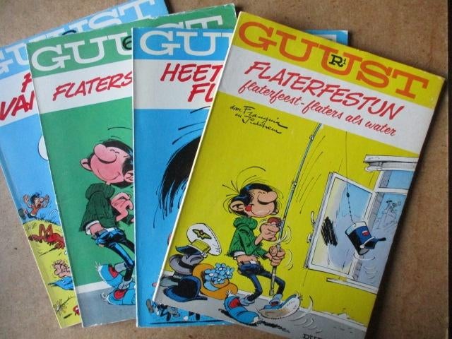 adv7594 guust, Boeken, Eén stripboek, Ophalen, Gelezen
