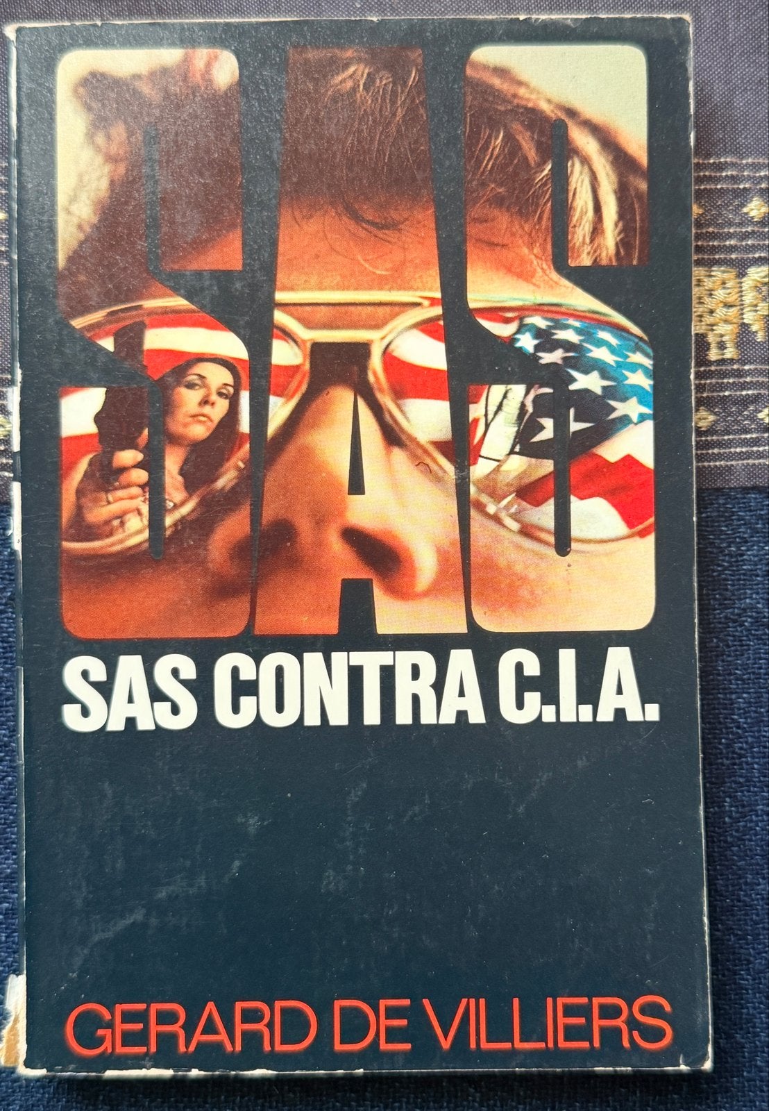 SAS Contra C.I.A. - Gerard de Villiers (Spionage), Boeken, Ophalen of Verzenden, Gelezen, Europa overig