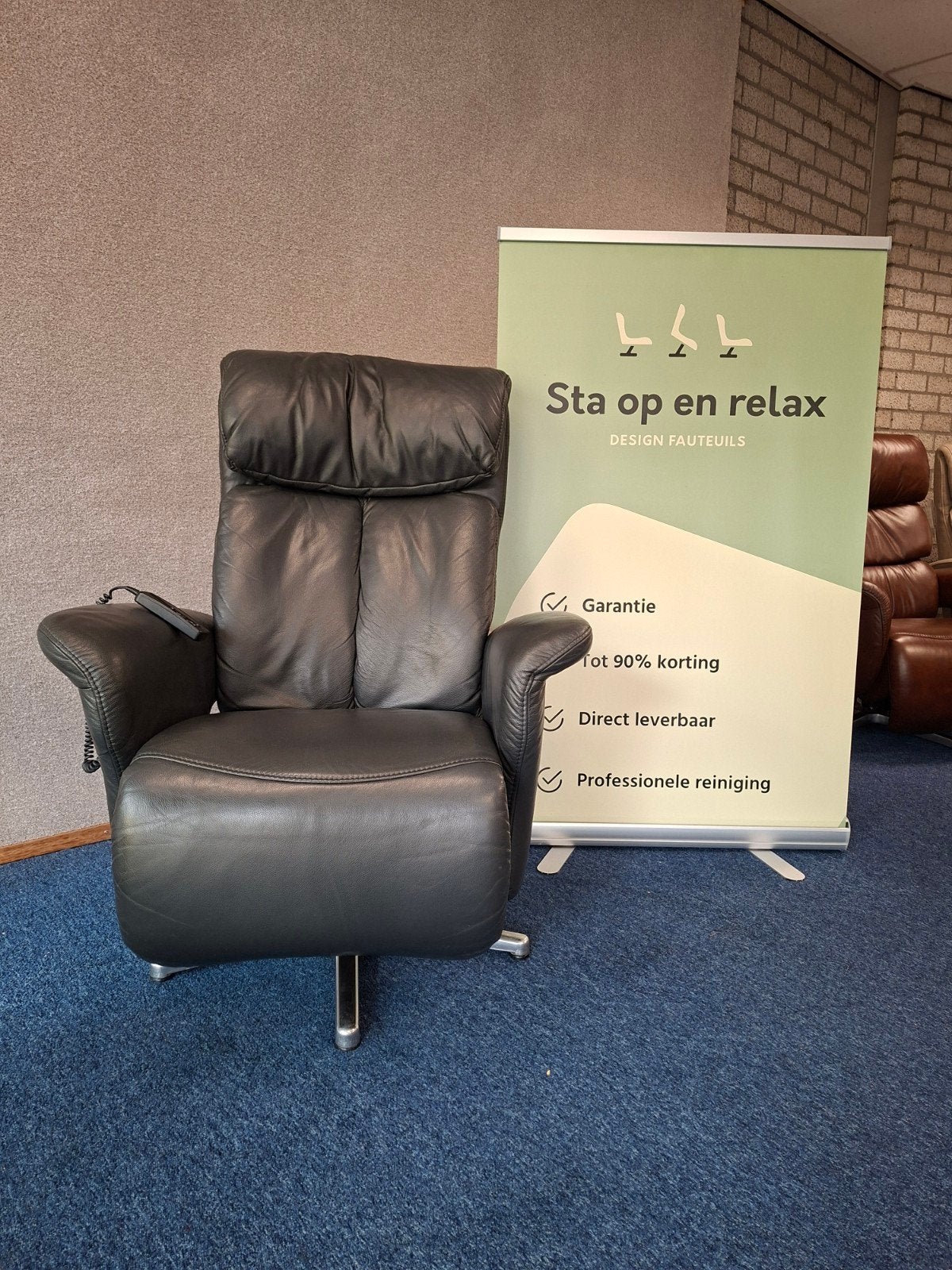 elektrische relax fauteuil meubelzorg sublime Evt op accu🔋, Huis en Inrichting, Ophalen of Verzenden, Staopenrelax@gmail.com