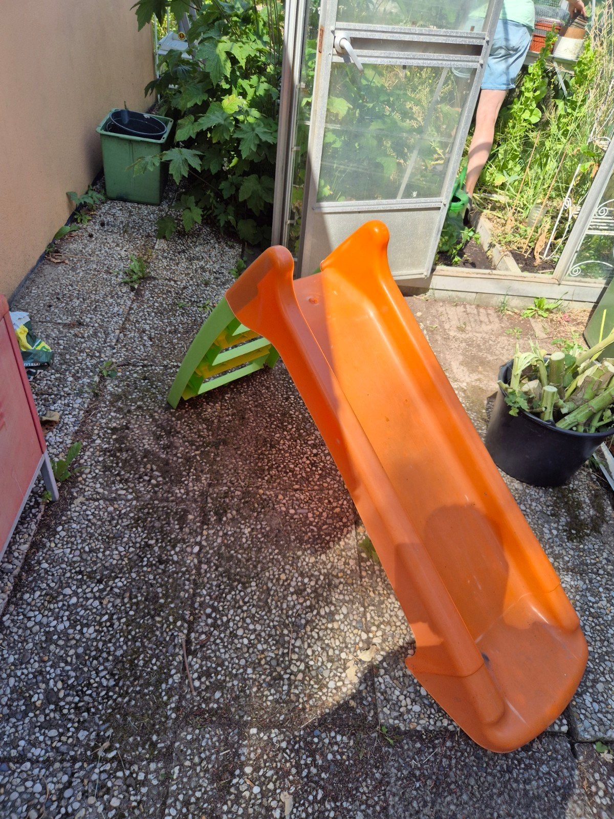 glijbaan, Kinderen en Baby's, Speelgoed | Buiten | Speeltoestellen, Ophalen, Gebruikt, Glijbaan