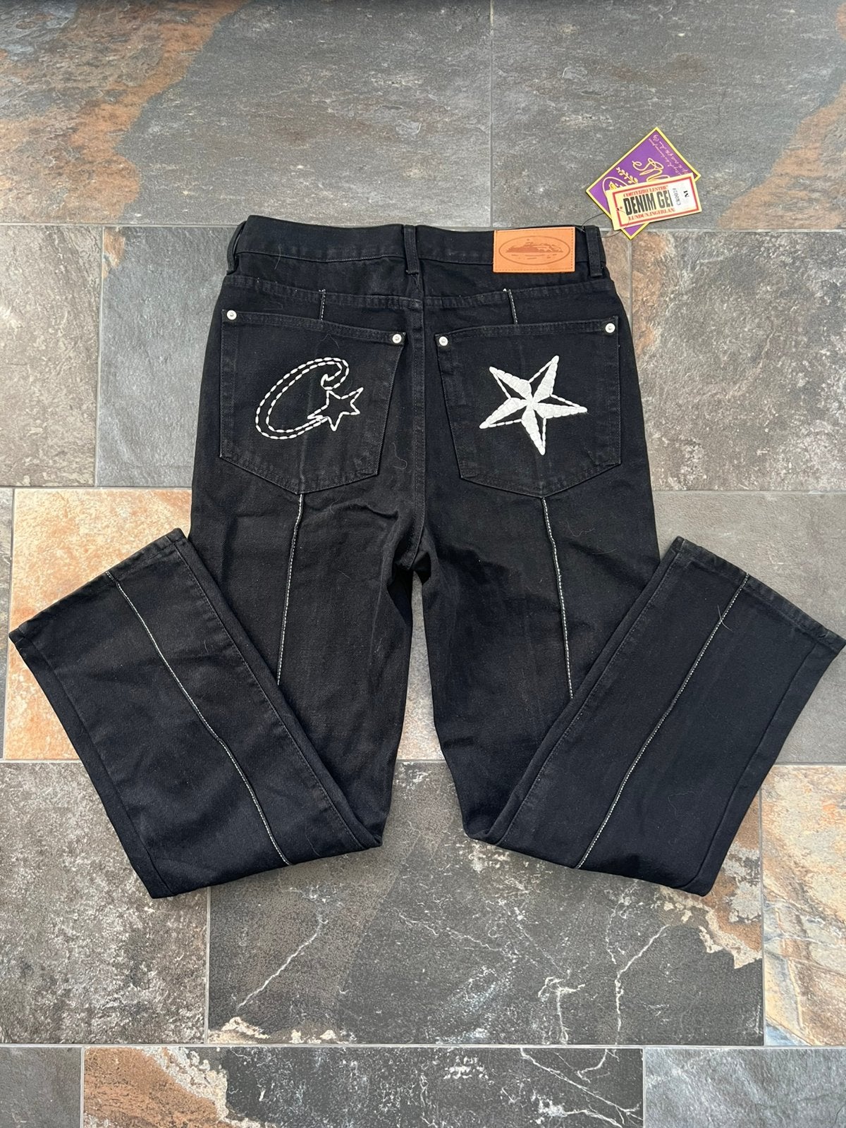 Corteiz Spijker Broek Zwart, Ophalen of Verzenden, Nieuw, Zwart, W36 - W38 (confectie 52/54)