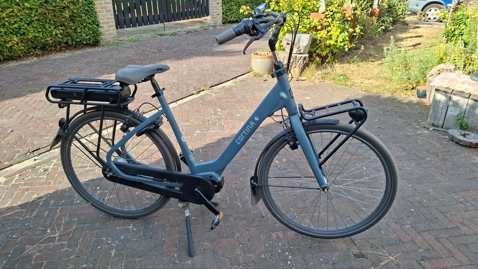 Cortina E-U4 Transport elektrische fiets | Bafang M420 moto, Ophalen, Gebruikt, Cortina, 55 tot 59 cm