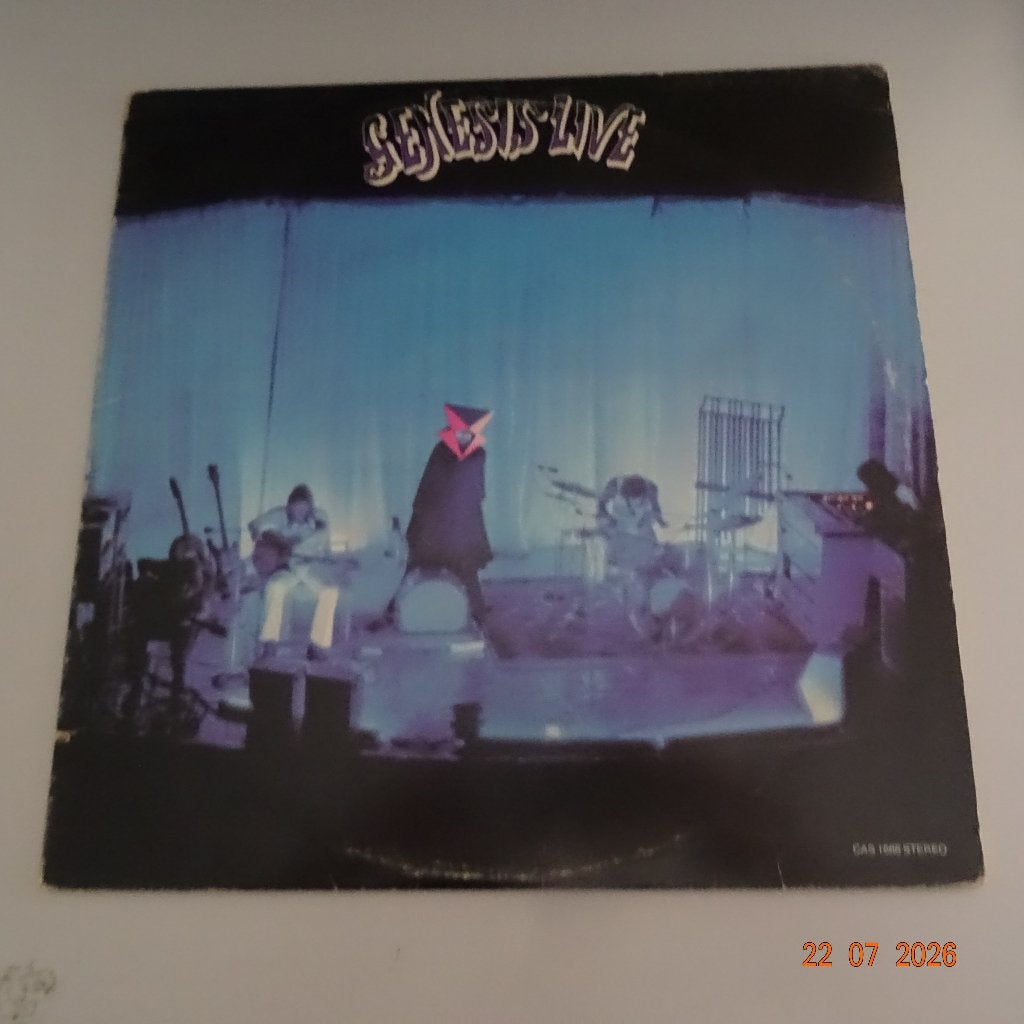 Genesis - Genesis Live, Cd's en Dvd's, Verzenden, Gebruikt, 12 inch, Poprock