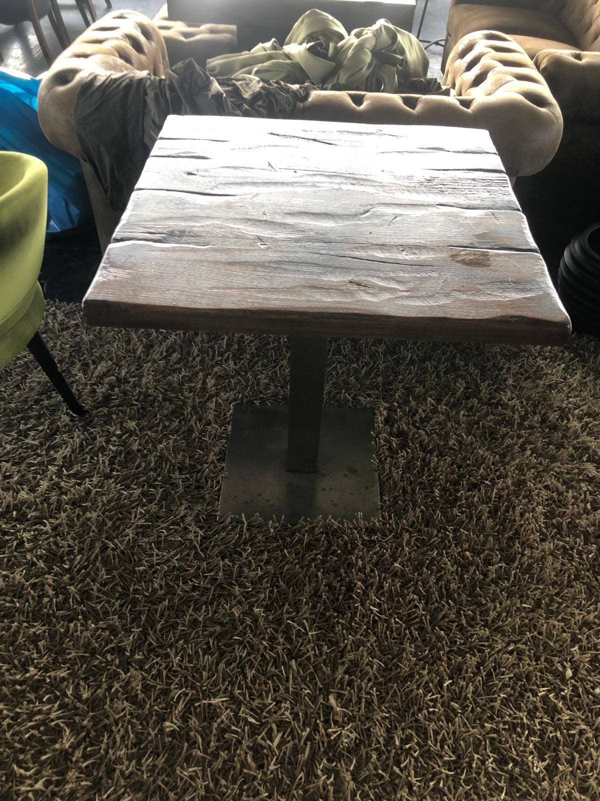 Tafel bladen, Ophalen, Gebruikt, 100 tot 150 cm, Vierkant