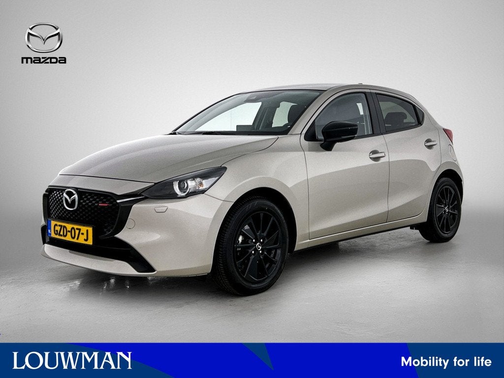 Mazda 2 1.5 e-SkyActiv-G 90 Homura | Carplay | Stoelverwarmi, Auto's, Mazda, 12 maanden, Stof, 4 cilinders, Origineel Nederlands