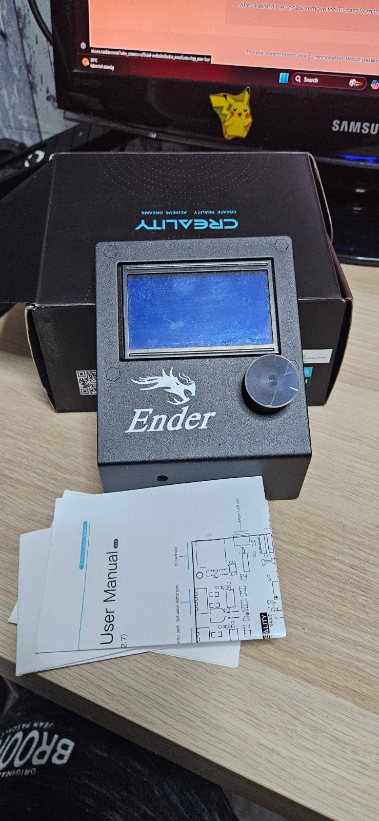 Creality Ender 3D Printer Display/Control Unit, Ophalen