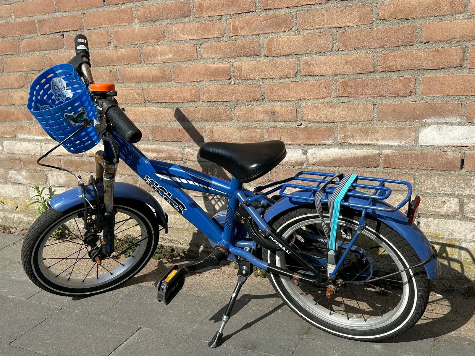 Kicks fiets 16 inch, Ophalen, Gebruikt, 16 inch