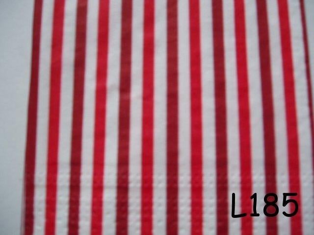 OPRUIMING servetten decoupage * streep rood L185, Verzenden, Nieuw