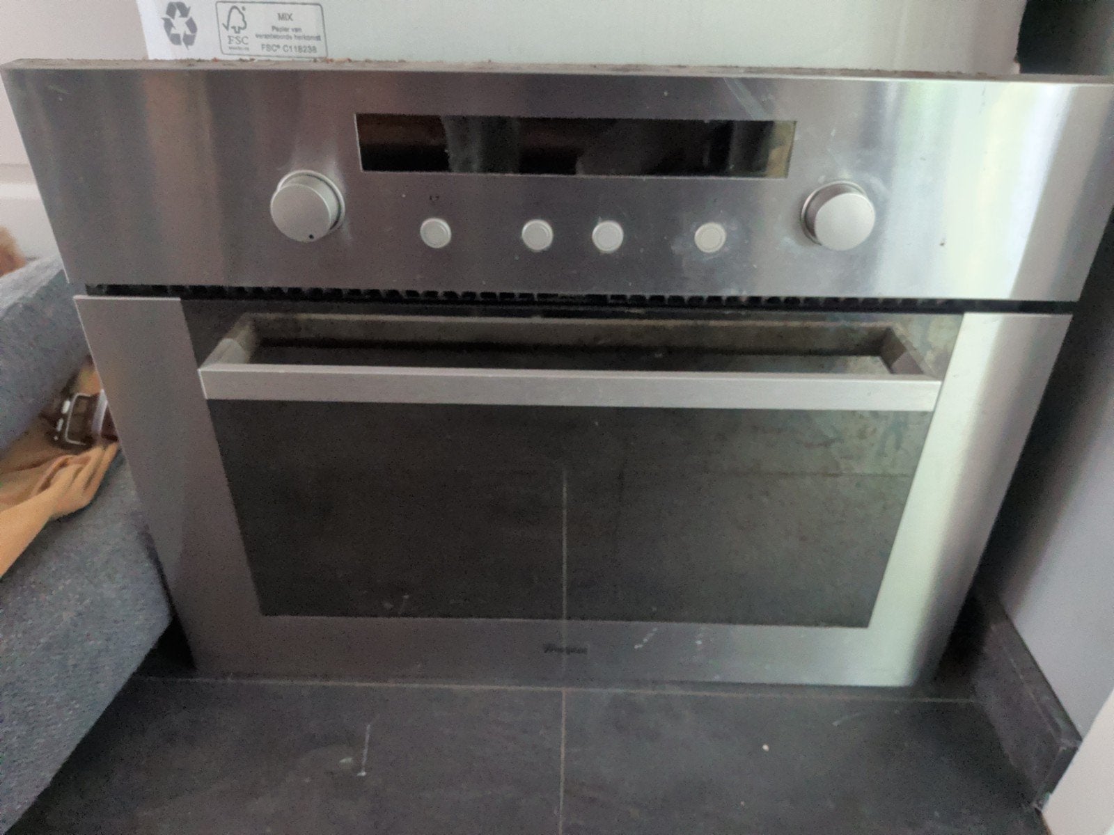 Whirlpool magnetron/oven - werkt nog perfect, Whirlpool, Gebruikt, Ophalen of Verzenden, Combi-oven