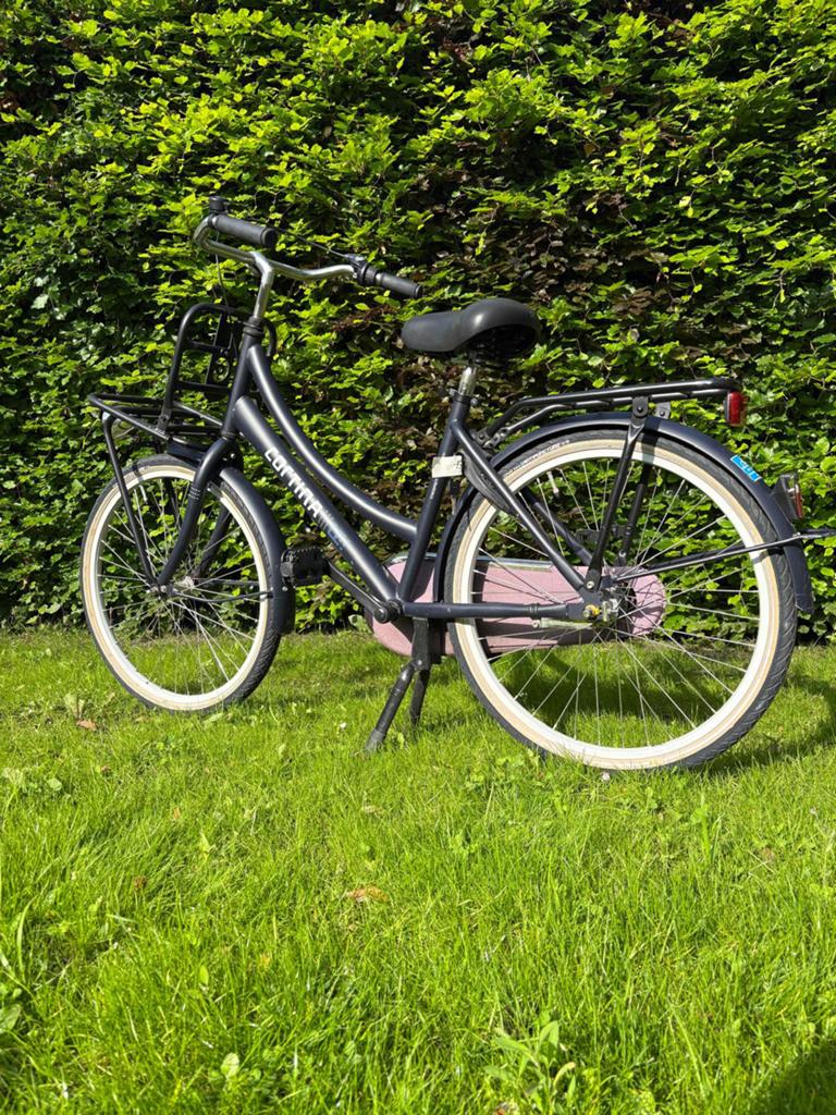 Cortina U4 transport meisjesfiets 24 inch, Fietsen en Brommers, Fietsen | Meisjes, Ophalen, Zo goed als nieuw, 24 inch, Versnellingen