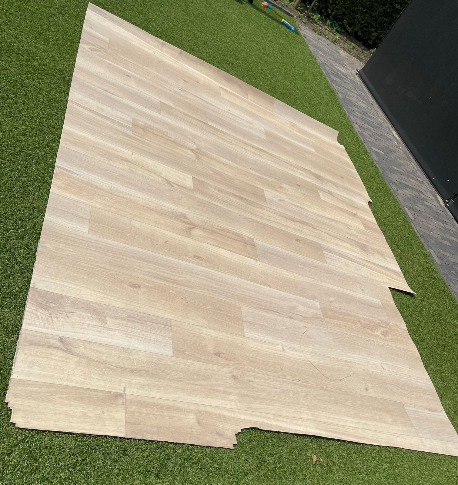 Stuk Interfloor vinyl 270x355 cm Dynamic Wood-XXL kleur 20, Ophalen, 200 cm of meer, Zo goed als nieuw, 200 cm of meer