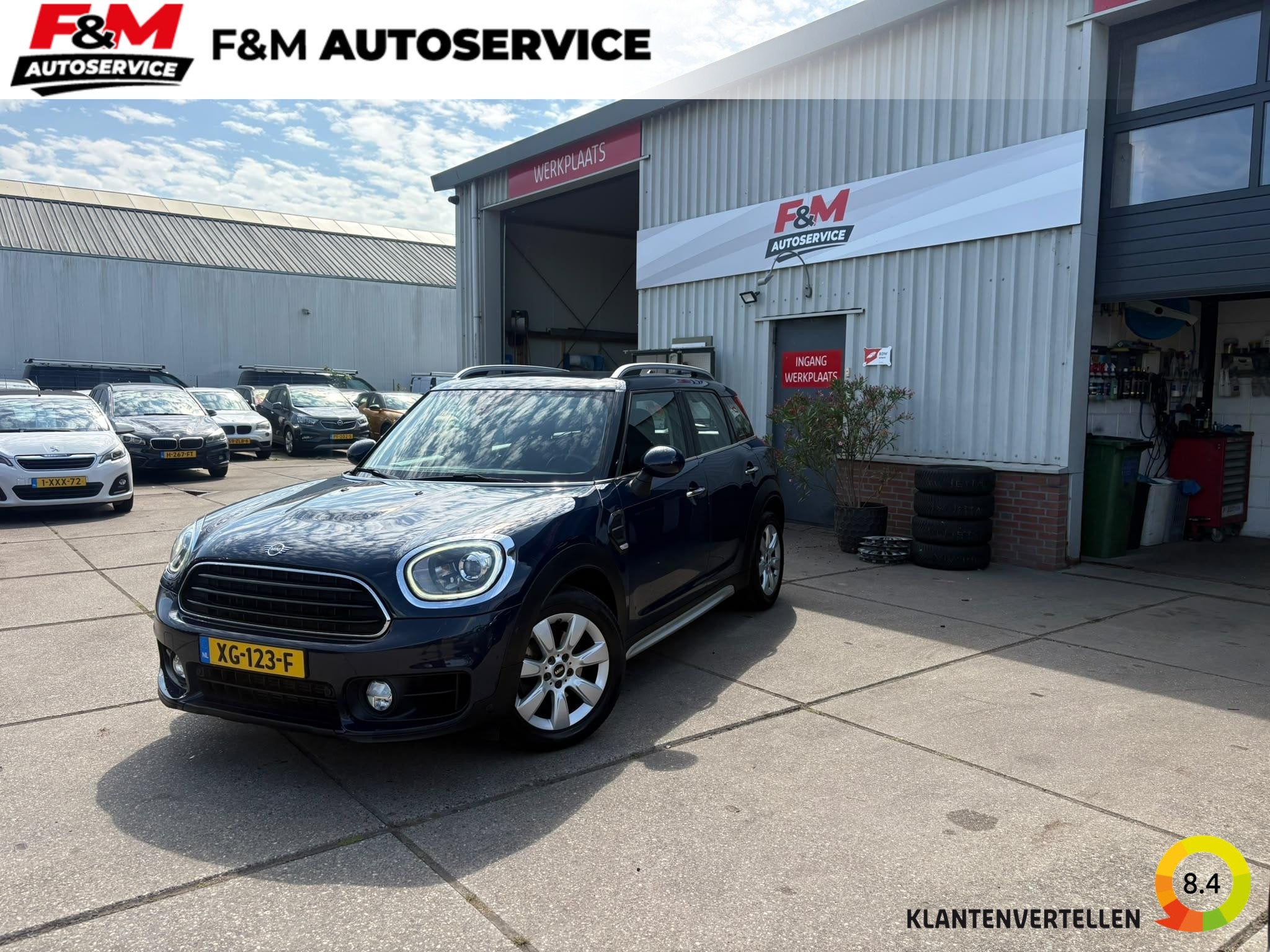 MINI Countryman 1.5 Cooper Dutch Made Edition Clima, cruise,, Gebruikt, Countryman, 715 kg, Blauw