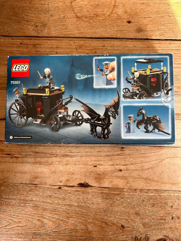 Lego Fantastic Beasts 75951 Grindelwald's Escape, Lego, Ophalen of Verzenden, Compleet, Complete set