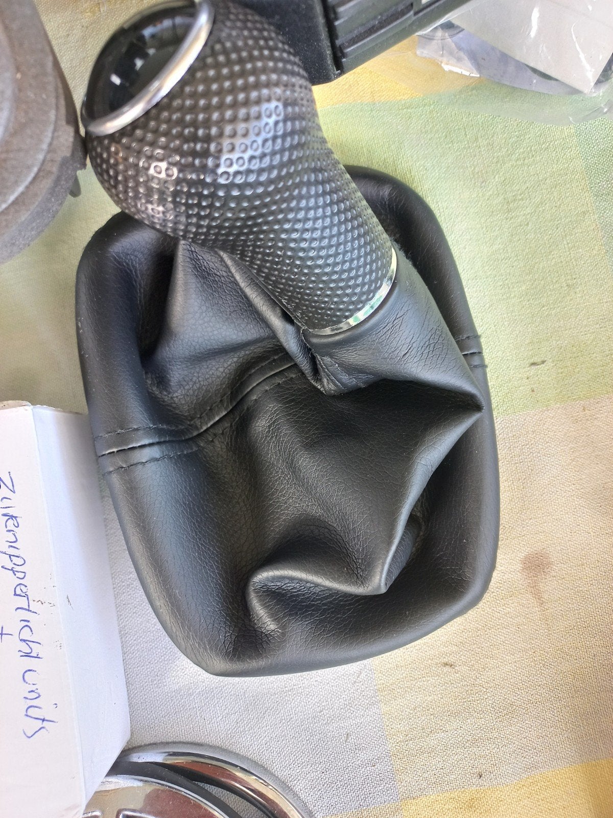 pookknop met hoes vw golf 4, Auto diversen, Ophalen