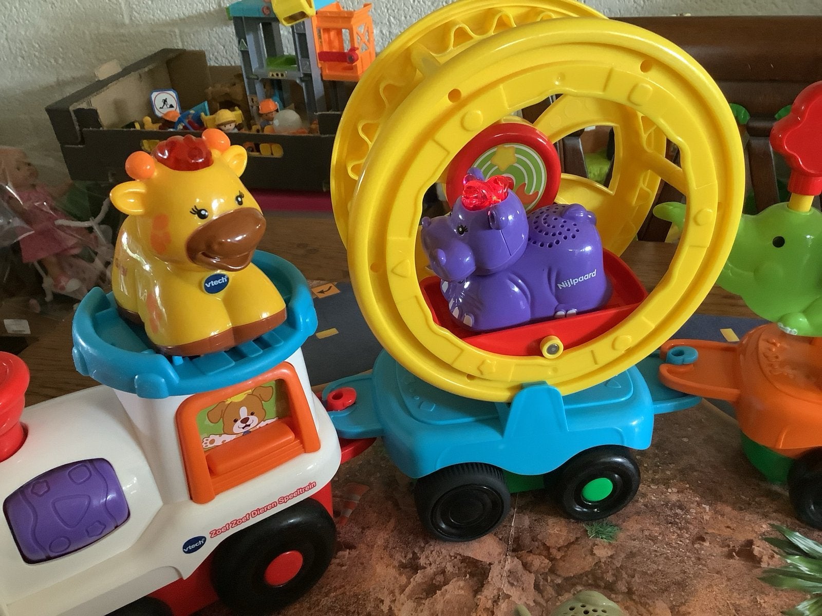 Vtech Zoef Zoef Dieren en Auto Ambulance Speelgoed, Ophalen of Verzenden, Gebruikt, Overige typen, Met licht