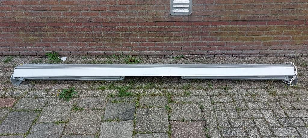 Elektrisch Knikarm Zonnescherm, Gebruikt, Elektrisch, Ophalen of Verzenden, 150 tot 300 cm