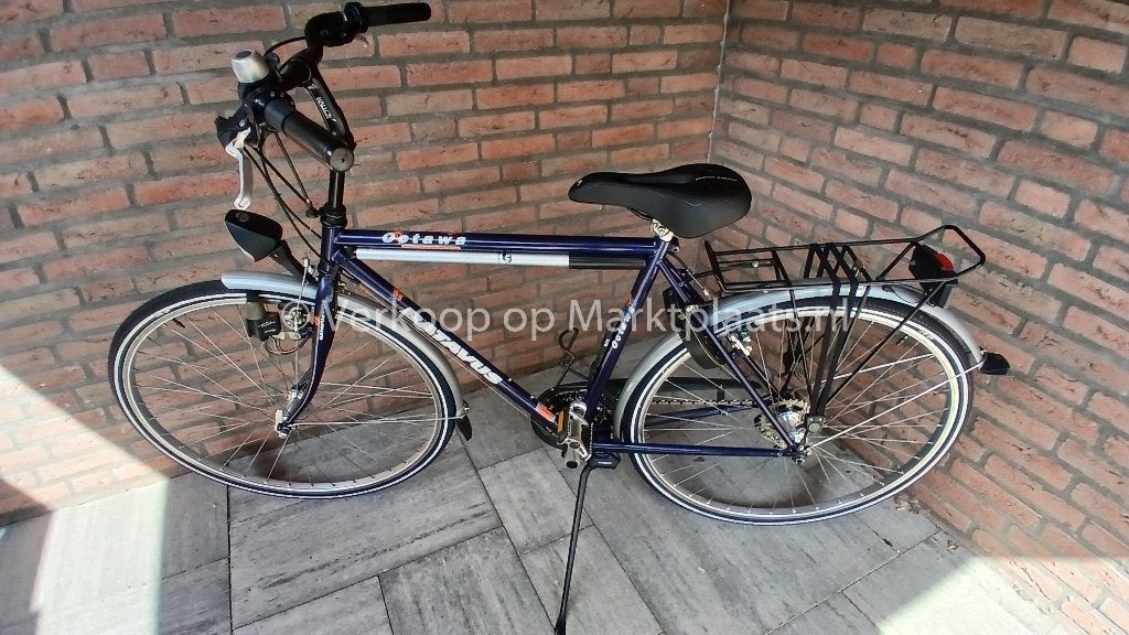 Batavus Octawa herenfiets 54cm, Ophalen, Gebruikt, Velgrem, Versnellingen