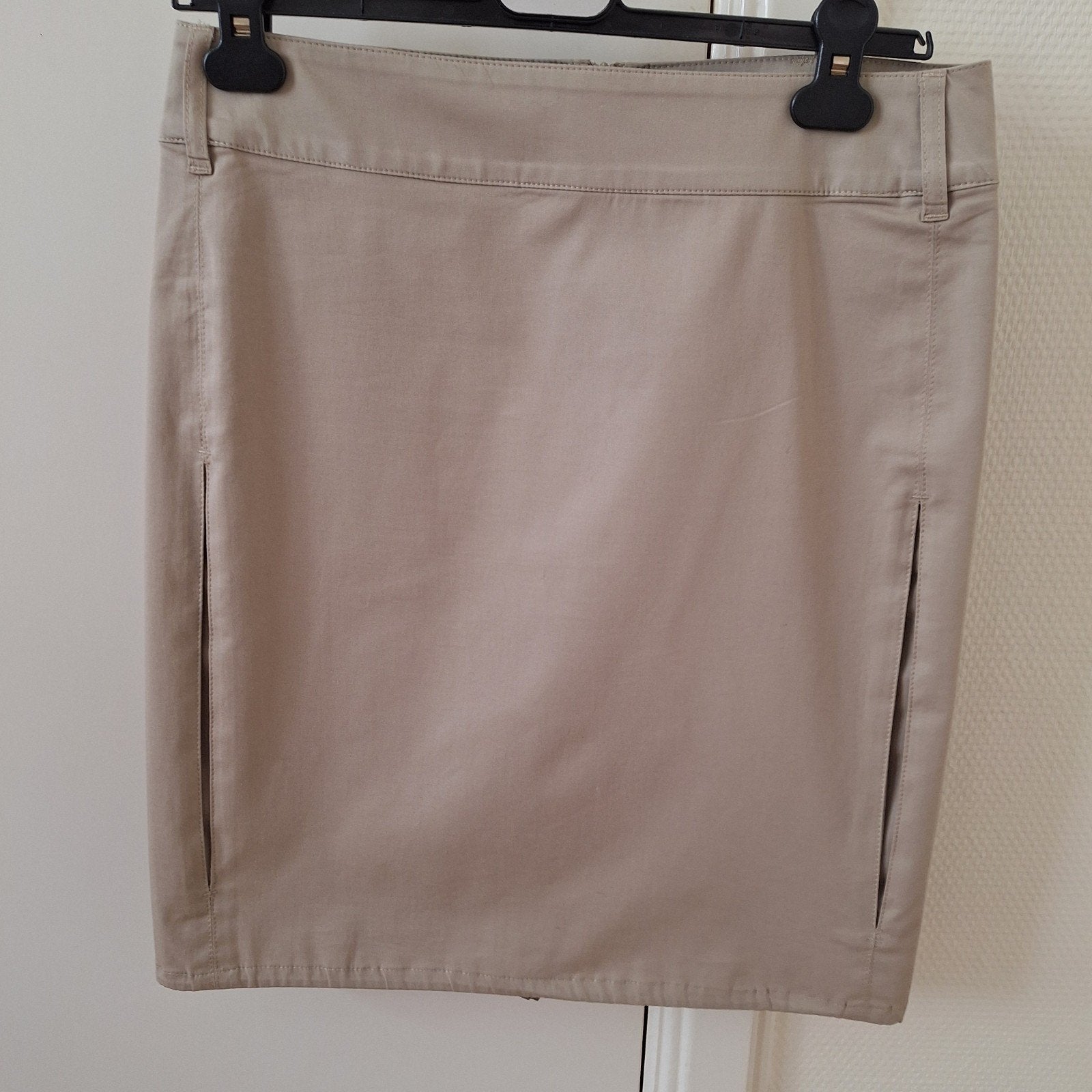 MaxMara rok katoen kort mt 36, MaxMara, Beige, Ophalen of Verzenden, Zo goed als nieuw