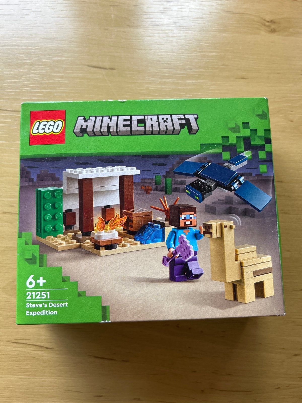 LEGO Minecraft 21251 Steve's Woestijn Expeditie Nieuw, Minecraft, Lego, Nieuw, Ophalen of Verzenden
