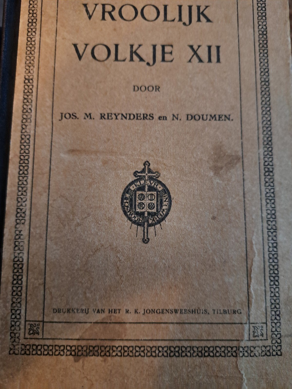 Vroolijk Volkje XII - Jos. M. Reynders en N. Doumen, Ophalen of Verzenden, Gelezen, Jos. M. Reynders en N. Doumen, Fictie algemeen
