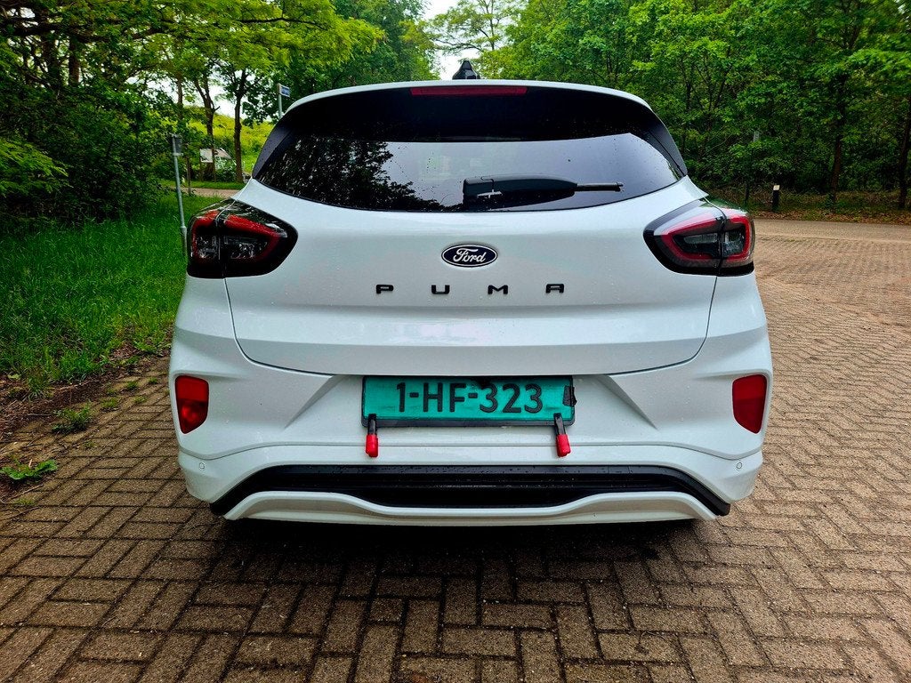 Ford Puma 1.0 EcoBoost Hybrid ST-Line / FORD GARANTIE, Auto's, Voorwielaandrijving, Puma, Zwart, Wit