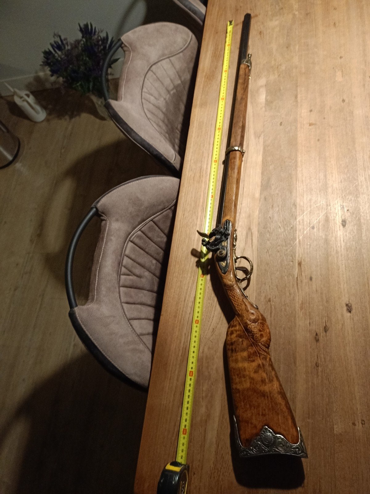 Decoratieve replica musket en pistool, Ophalen of Verzenden, Landmacht, Overige gebieden