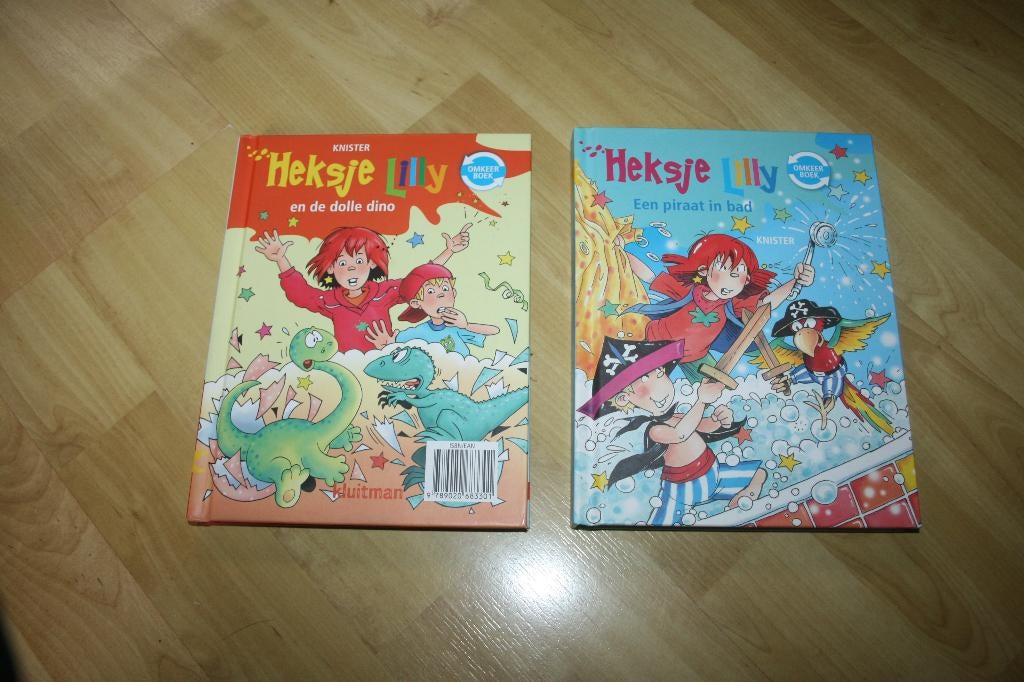 Knister - Heksje Lilly omkeerboek (2in1) - 4 euro per stuk, Ophalen of Verzenden, Gelezen, Fictie algemeen