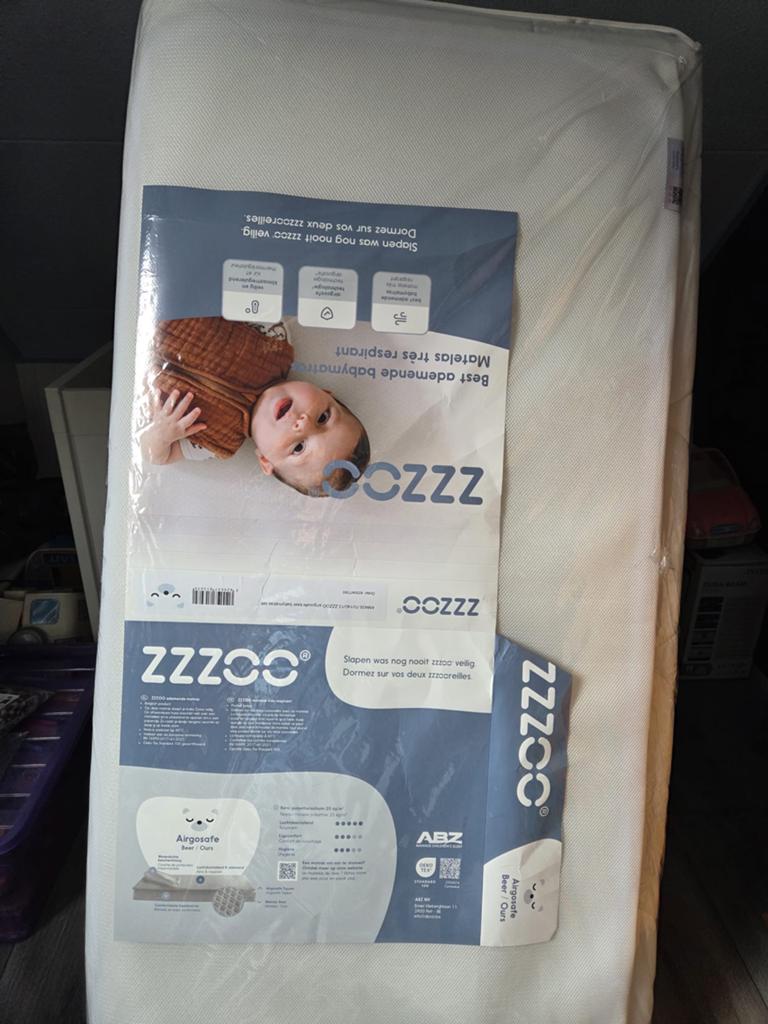 ZZZOO matras voor babybed/kinderbed - Nieuwstaat, Ophalen, Nieuw, Matras, Overige maten