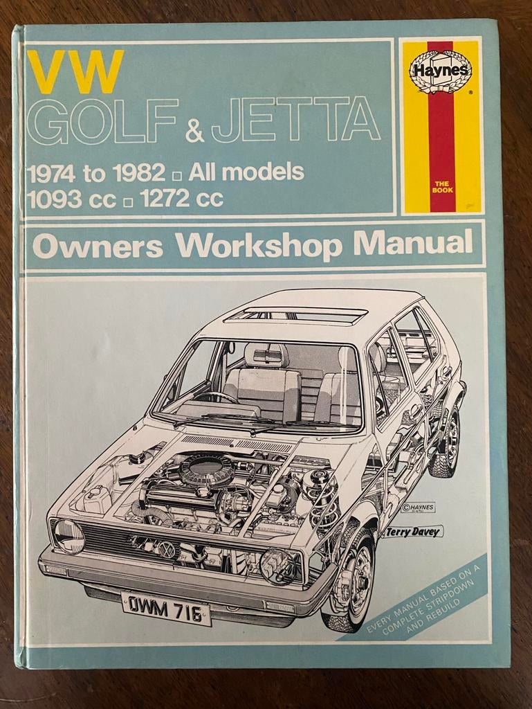 VW Golf & Jetta Owners Workshop Manual 1974-1982, Ophalen of Verzenden, Gelezen, Volkswagen